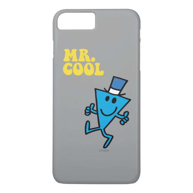 Mr. Cool | Yellow Lettering Case-Mate iPhone Case (Back)