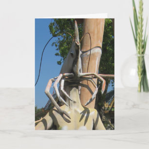 Mr Crustacean AKA Lobster Head ... Buddhist Hell Card