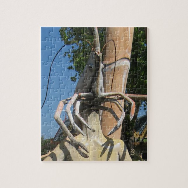 Mr Crustacean AKA Lobster Head ... Buddhist Hell Jigsaw Puzzle (Vertical)