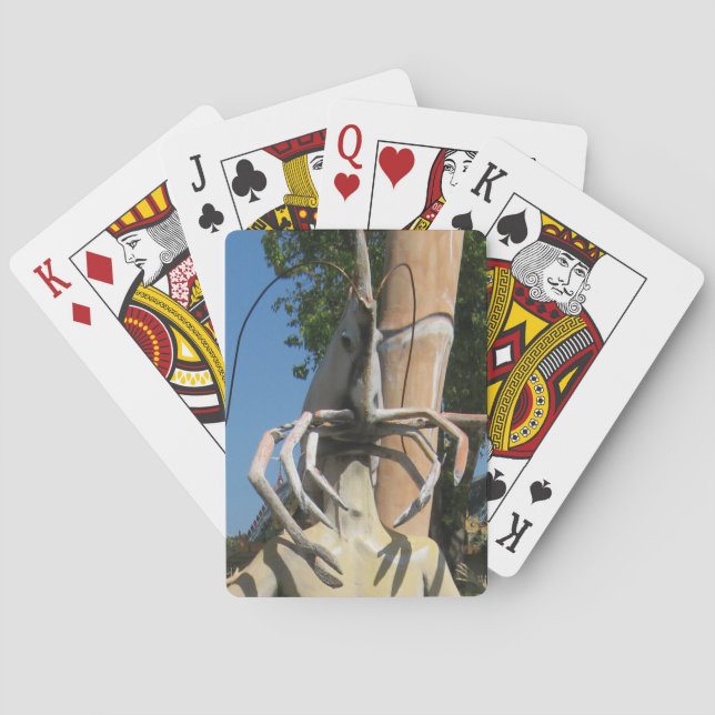 Mr Crustacean AKA Lobster Head ... Buddhist Hell Poker Cards (Back)