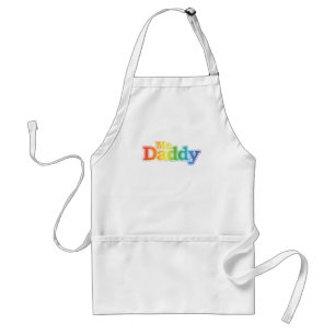 Mr. Daddy Gay Pride  Adult Apron