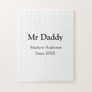 Mr Daddy since add year name parents father name g Jigsaw Puzzle