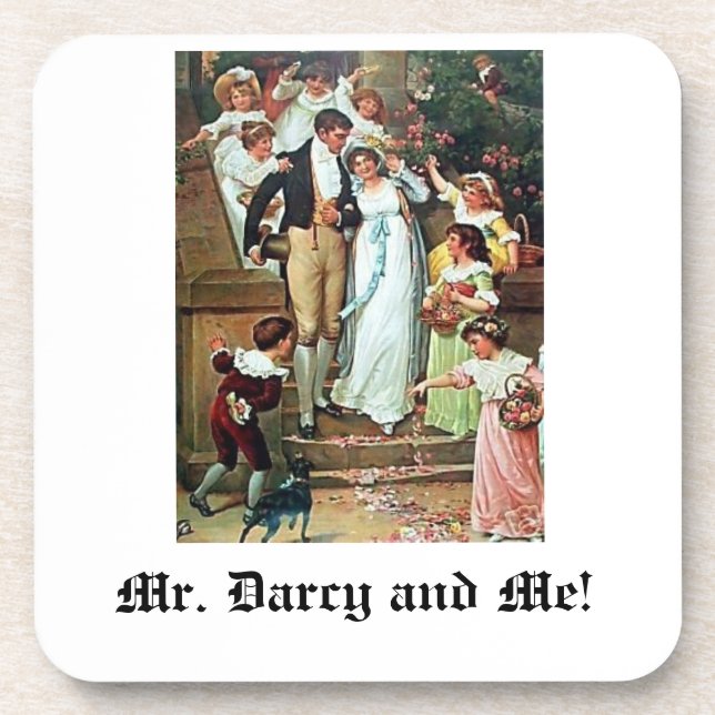 Mr. Darcy and Me! Coaster (Front)