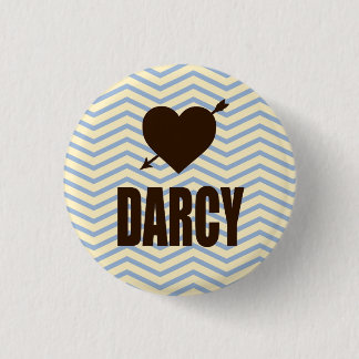 Mr. Darcy Heart Arrow pin Little Literary Classics