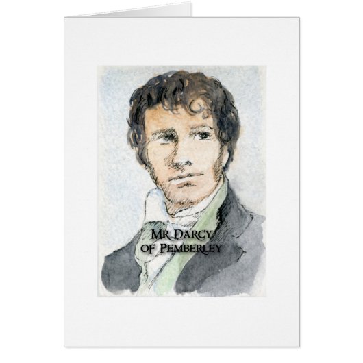 Mr Darcy of Pemberley Cards (Front)