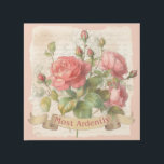 Mr Darcy Quote, Most Ardently, Romantic Love Gallery Wrap<br><div class="desc">A romantic quote from Pride and Prejudice by Jane Austin. Mr Darcy says,  "I love you... most ardently."</div>