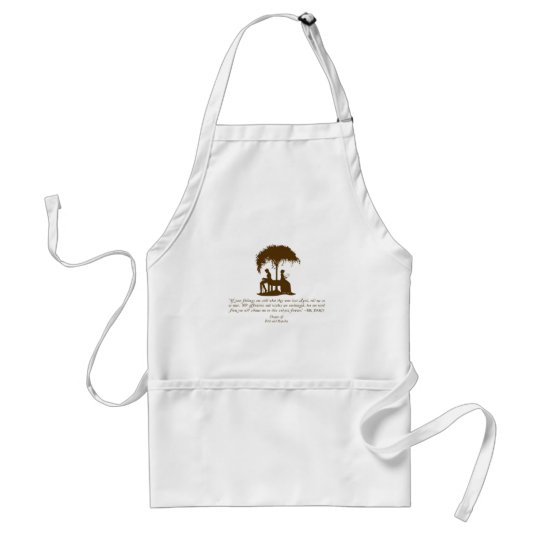 Mr Darcy's Proposal Adult Apron