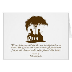 Mr Darcy's Proposal Cards