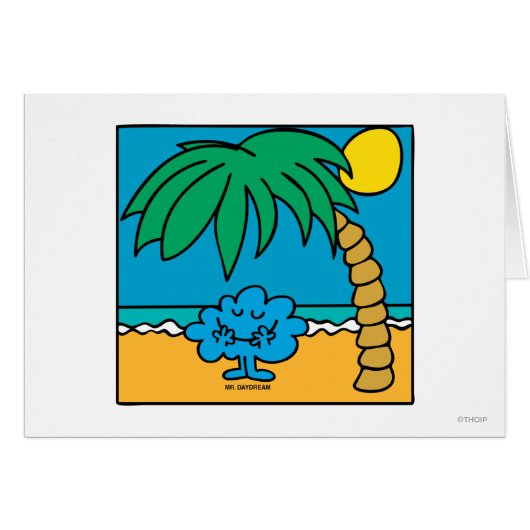 Mr. Daydream Beach Scene Cards (Front Horizontal)