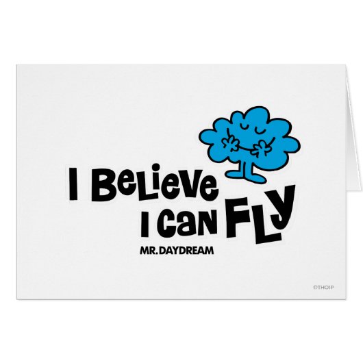 Mr. Daydream Believes He Can Fly Cards (Front Horizontal)