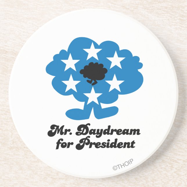 Mr. Daydream For President Drink Coaster (Front)