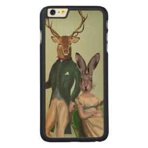 Mr Deer and Mrs Rabbit 2 Carved Maple iPhone 6 Plus Case
