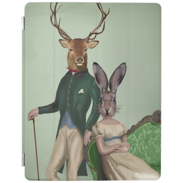 Mr Deer and Mrs Rabbit 2 iPad Air Cover (Front)