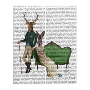 Mr Deer and Mrs Rabbit Acrylic Print