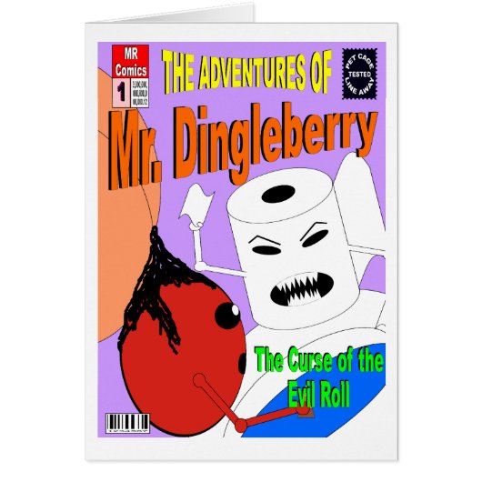 Mr. Dingleberry Cards (Front)