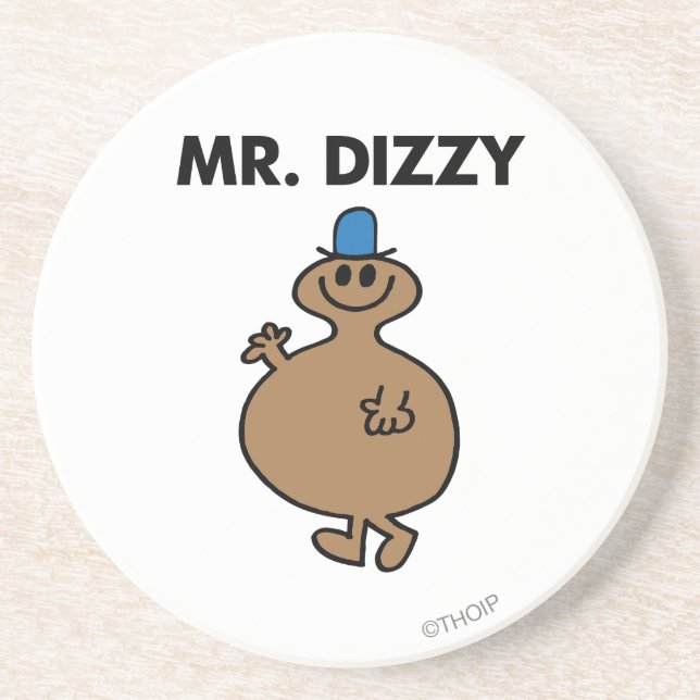 Mr. Dizzy | Classic Pose Drink Coaster (Front)