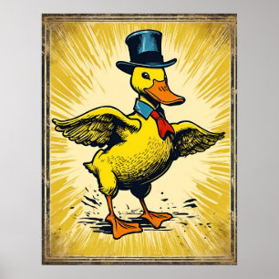 Mr. Duck - Archival Art Print