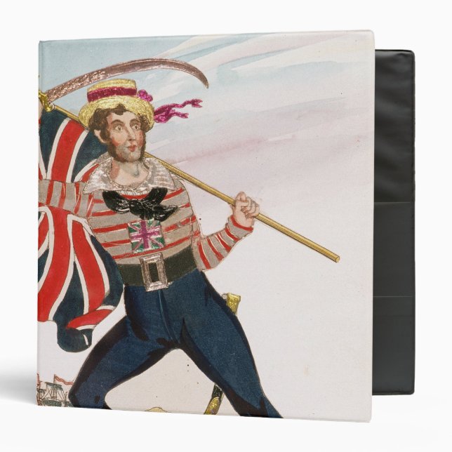 Mr E.F. Saville as 'Union Jack Binder (Front/Inside)