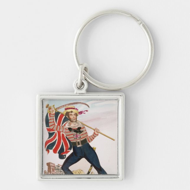 Mr E.F. Saville as 'Union Jack Keychain (Front)