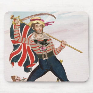 Mr E.F. Saville as 'Union Jack Mouse Pad