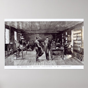 Mr Edison , The Eminent Electrician Poster