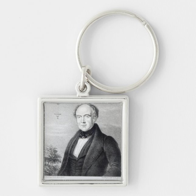 Mr. Edward Spencer, lithograph by Day & Haghe Keychain (Front)