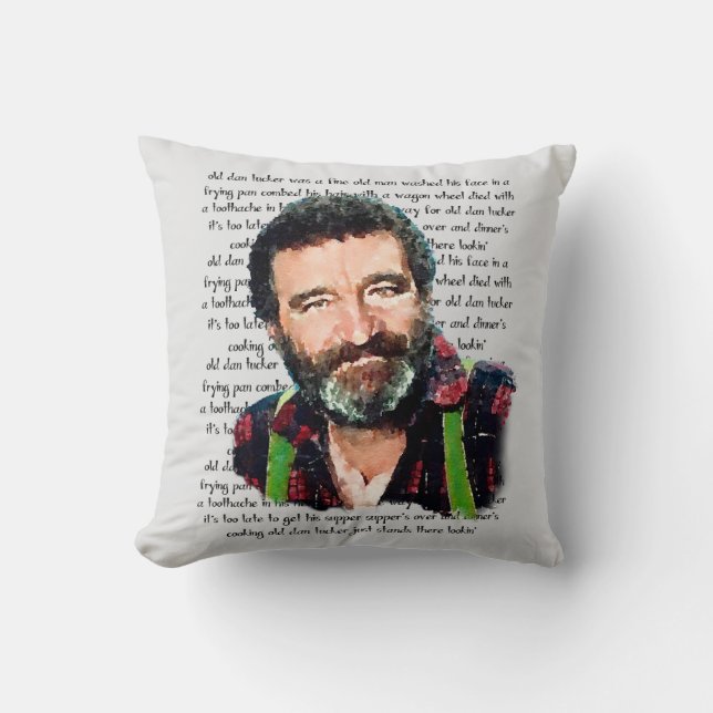 Mr Edwards Little House on the Prairie Throw Pillow (Front)