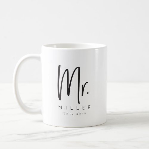 Mr Established Custom Coffee Mug