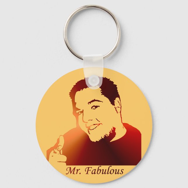 Mr. Fabulous Keychain (Front)