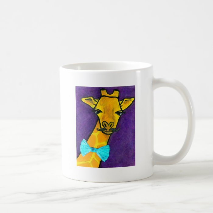 Mr. Fancy Giraffe Coffee Mug