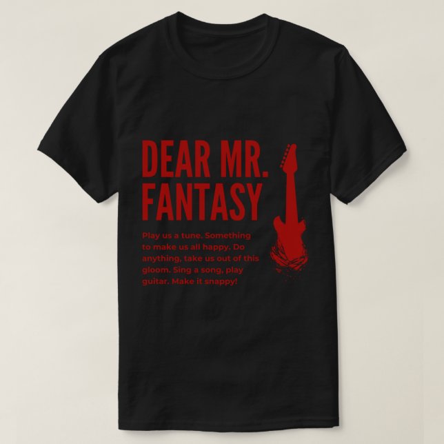 Mr. Fantasy Classic T-Shirt (Design Front)