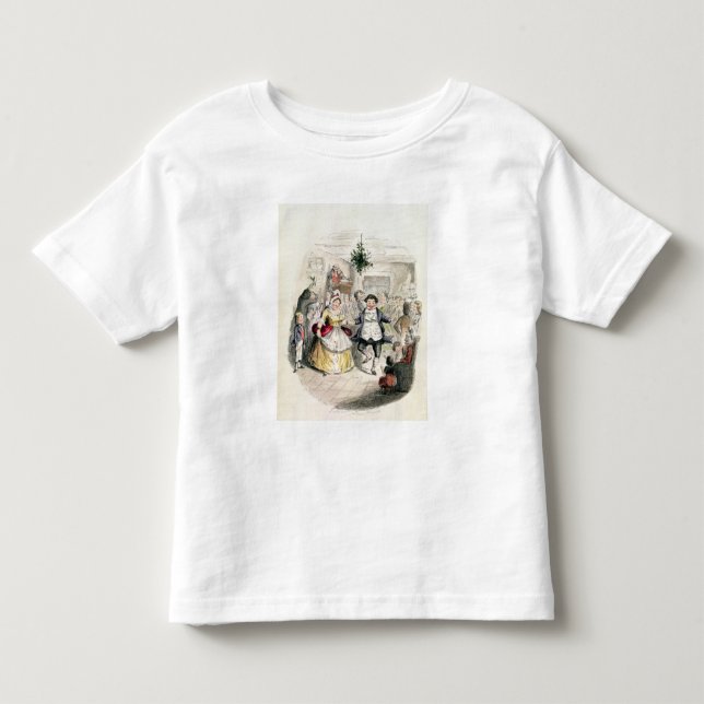 Mr Fezziwig's Ball, from 'A Christmas Carol' Toddler T-shirt (Front)