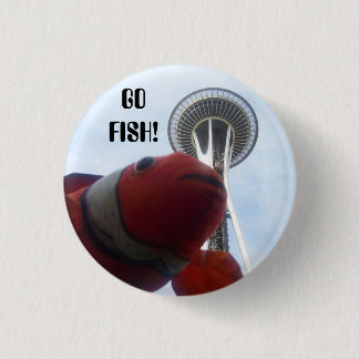 MR. Fish Goes to Seattle Button