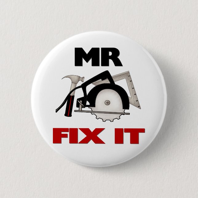 Mr Fix It Button (Front)