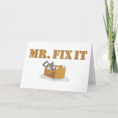 Mr Fix_It Card
