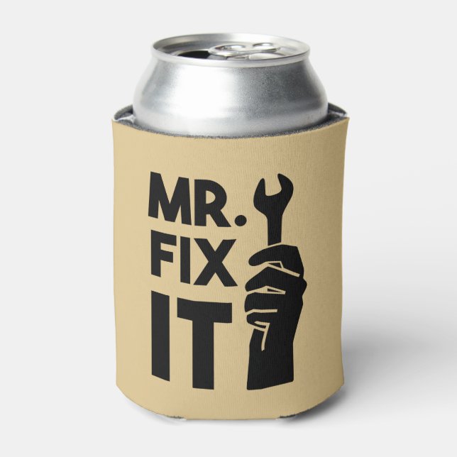 Mr. Fix It Handyman Can Cooler (Can Front)