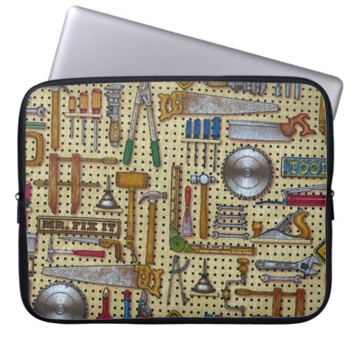 Mr Fix It Handyman Laptop Sleeve