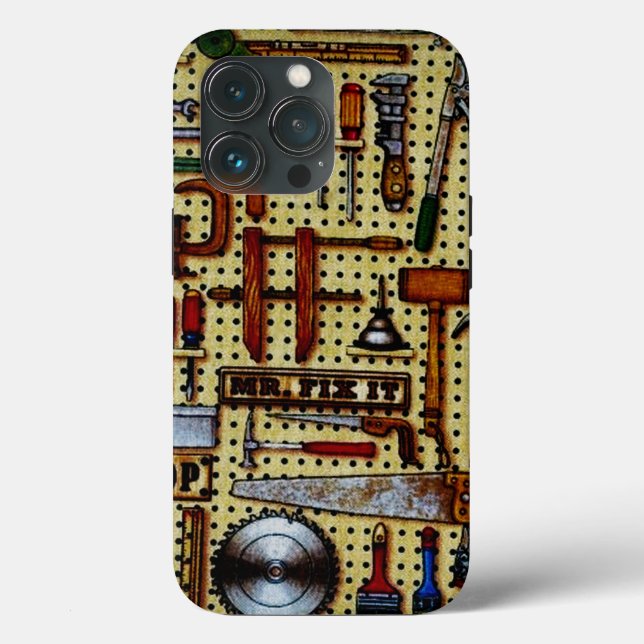 Mr. Fix It Handyman Tools   Case-Mate iPhone Case (Back)
