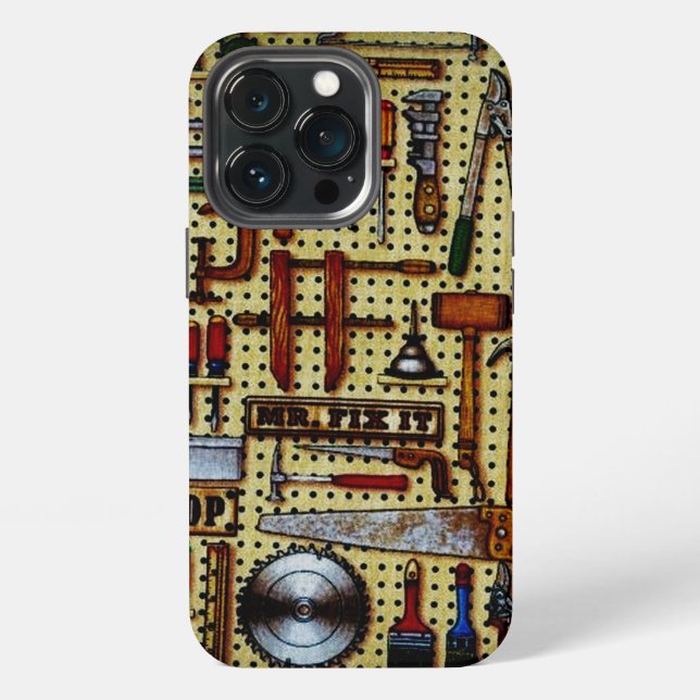 Mr. Fix It Handyman Tools   Iphone Case (Back)