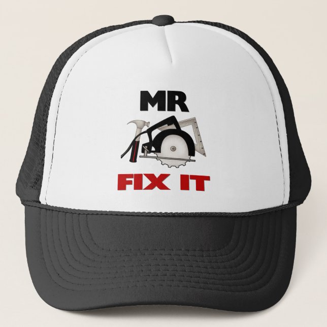 Mr Fix It Trucker Hat (Front)
