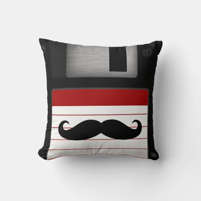 Mr. Floppy Disk pillow (Front)