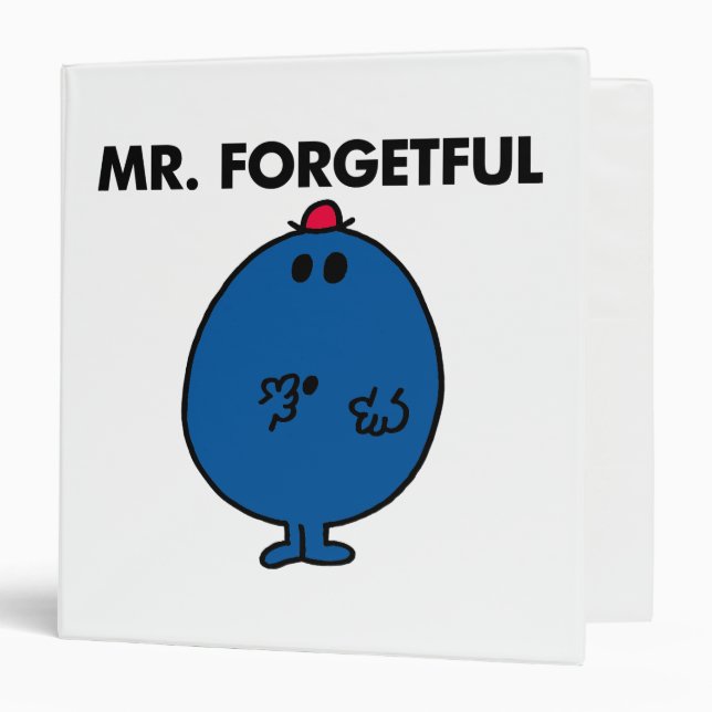 Mr. Forgetful | What Was I Doing 3 Ring Binder (Front/Inside)