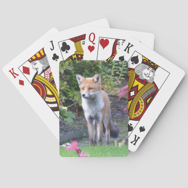 Mr Fox Poker Cards (Back)
