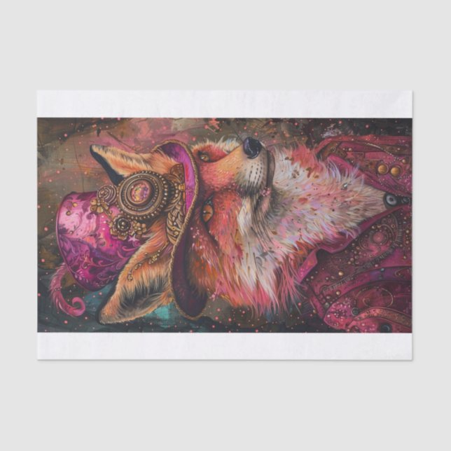 Mr. Fox  Tissue Paper (Front)