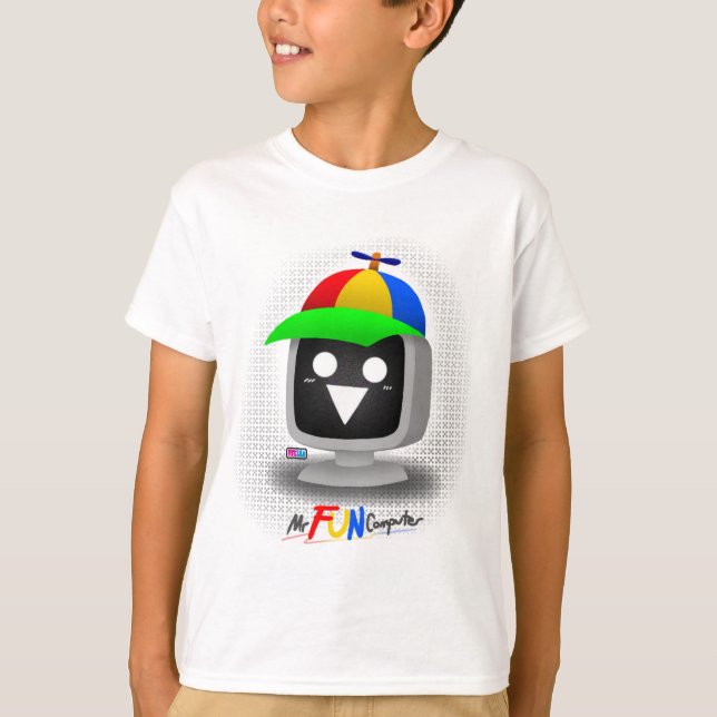 Mr. Fun Computer in Sprunki 3D T-Shirt (Front)