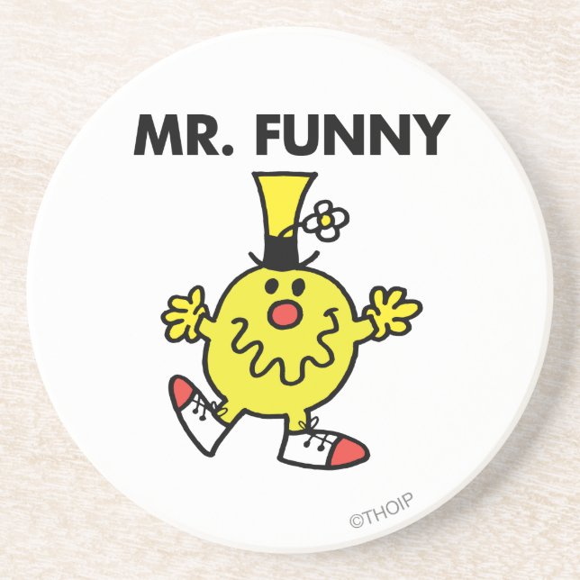 Mr. Funny | Funny Face Drink Coaster (Front)