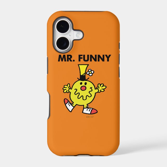 Mr. Funny | Funny Face Iphone Case (Back)