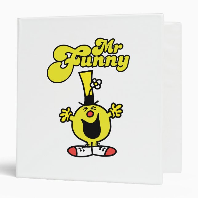 Mr. Funny Laughing Hysterically Binder (Front/Inside)
