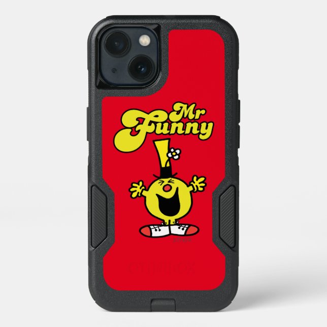 Mr. Funny Laughing Hysterically Otterbox iPhone Case (Back)