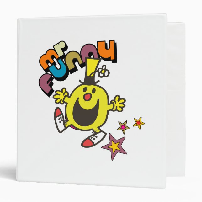 Mr. Funny | Shining Stars 3 Ring Binder (Front/Inside)